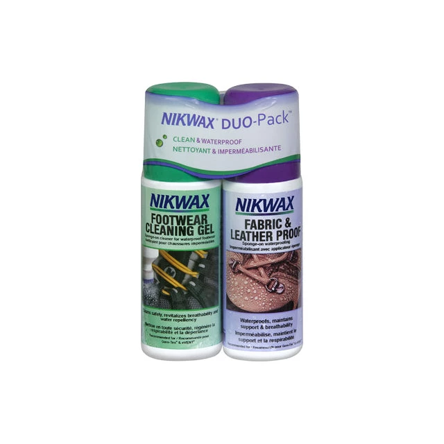 Nikwax Fabric & Leather Proof Duo-Pack Footwear 3 Nikwax Fabric & Leather Proof Duo-Pack Footwear