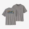 Patagonia Men's Cap Cool Daily Graphic Shirt Short Sleeve