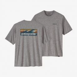 Patagonia Men's Cap Cool Daily Graphic Shirt Short Sleeve