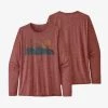 Patagonia Long Sleeve Women's L/S Cap Cool Daily Graphic Shirt