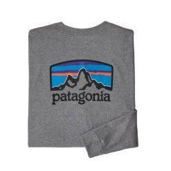 Patagonia Long Sleeve Men's L/S Fitz Roy Horizons Responsibili-Tee