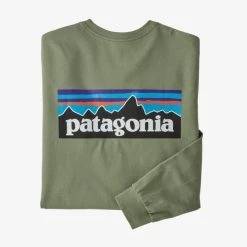 Patagonia Men's L/S P-6 Logo Responsibili-Tee