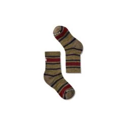 Smartwool Kids' Light Cushion Striped Crew Socks