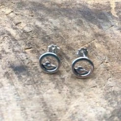 Sylvan Spirit - Sterling Silver Post Earrings