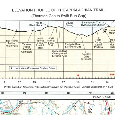 Appalachian Trail Conservancy AT Map: Shenandoah NP - Central District Books & Maps 4 Appalachian Trail Conservancy AT Map: Shenandoah NP - Central District Books & Maps