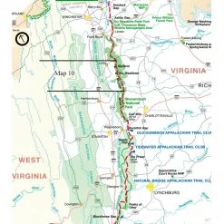 Appalachian Trail Conservancy AT Map: Shenandoah NP - Central District Books & Maps 9 Appalachian Trail Conservancy AT Map: Shenandoah NP - Central District Books & Maps
