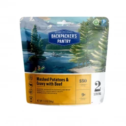Campsite Backpacker's Pantry - Mashed Potatoes With Gravy And Beef