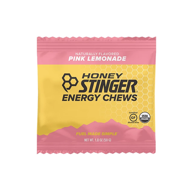 Honey Stinger Energy Chews - 1.8 Oz - Pink Lemonade 3 Honey Stinger Energy Chews - 1.8 Oz - Pink Lemonade