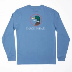 Duck Head Logo Ls Tee New Arrivals