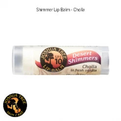 Joshua Tree Sunscreen & Bug Repellents Shimmer Lip Balm - 10 SPF