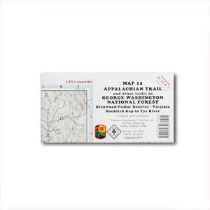 Appalachian Trail Conservancy Books & Maps AT Map 12: GWNF - North Section 3 Appalachian Trail Conservancy Books & Maps AT Map 12: GWNF - North Section