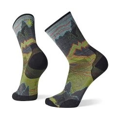 Smartwool Unisex Cycle Zero Cushion Print Crew Socks