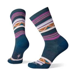 Smartwool Women's Everyday Zig Zag Valley Crew Socks Casual
