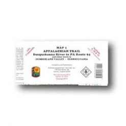 Appalachian Trail Conservancy Books & Maps AT Map 1:: Pennsylvania - Cumberland Valley