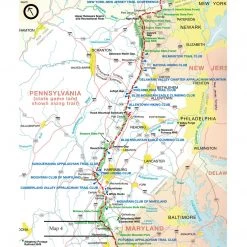 Appalachian Trail Conservancy Books & Maps AT Map 4: Pennsylvania - Southern Section