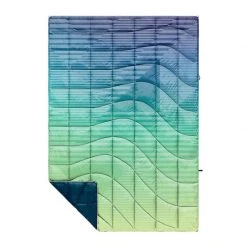 Rumpl NanoLoft Puffy Blanket - Patch Fade Cool