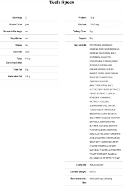 Backpacker's Pantry - Shepherd's Potato Beef Stew